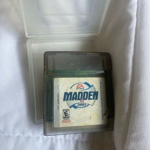 Madden 2001 NFL (Nintendo Game Boy Color) Preowned